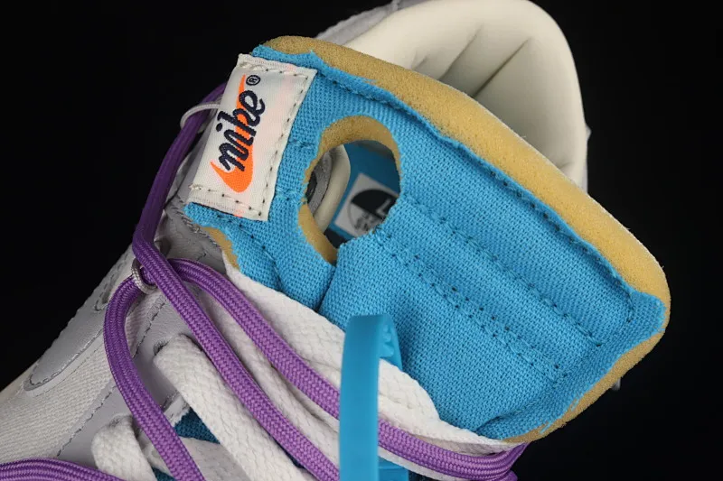 All Categories Nk SB Dunk Series Nk SB Dunk Low Low-top sneakers Pure original version OF x Nk Dunk Low OW Gray SB smashed backboard fashion casual sneakers DM1602-125